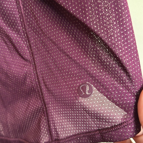 *SOLD* 💛 Lululemon Layered Tank Purple & Gold Accents - Picture 7 of 7